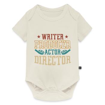 Movie Producer Actor Director - Baby Premium Kurzarmbody - Naturweiß - Vorne