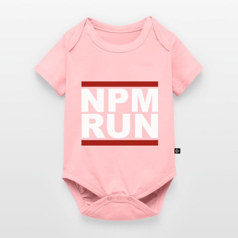 javascript, Javascript, npm run Baby Premium Kurzarmbody