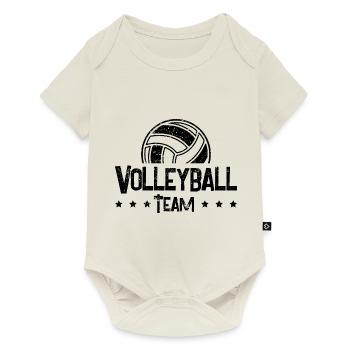 Volley-ball - Body à manches courtes Premium Bébé - blanc cassé - Devant