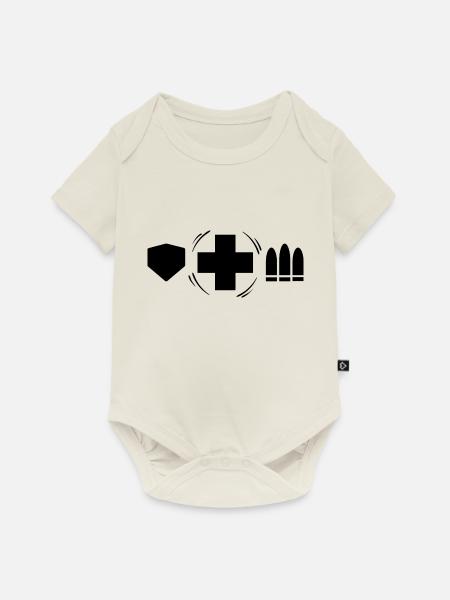 Healer - Baby Premium Kurzarmbody - Naturweiß