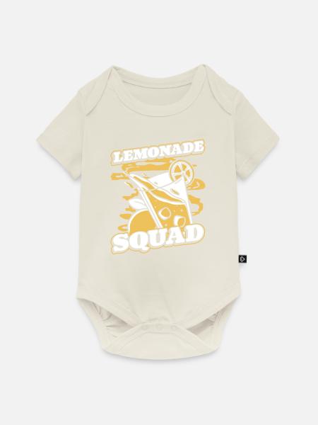 Limonaden Zitronensaft - Baby Premium Kurzarmbody - Naturweiß