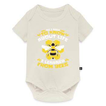Honey bee Beekeeper Bees Bees Bee - Baby Premium short-sleeve bodysuit - off white - Front