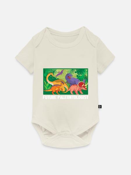 Aspiring Paleontologist - Baby Premium Kurzarmbody - Naturweiß