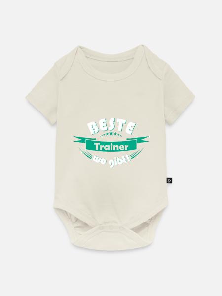 Trainer - Baby Premium Kurzarmbody - Naturweiß