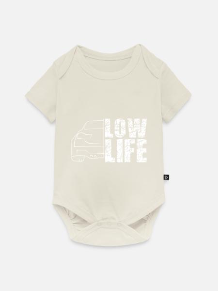 Low Life Tuning - Baby Premium Kurzarmbody - Naturweiß