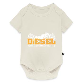 Diesel Engine I Diesel Because Electric Cars - Baby Premium short-sleeve bodysuit - off white - Front