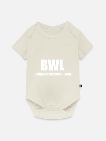 Dekadenz BWL - Baby Premium Kurzarmbody - Naturweiß