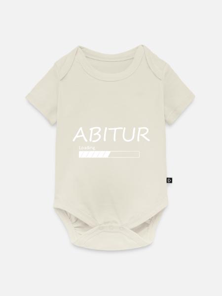 Abi loading - Baby Premium Kurzarmbody - Naturweiß