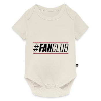 fan club hashtag - Baby Premium short-sleeve bodysuit - off white - Front