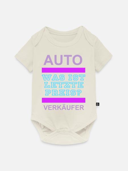 Was ist letzte Preis? - Baby Premium Kurzarmbody - Naturweiß