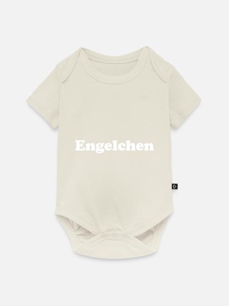 Engelchen - weiss - Baby Premium Kurzarmbody - Naturweiß