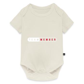 membre de l’équipe - Body à manches courtes Premium Bébé - blanc cassé - Devant