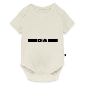 Crew Strich - Body à manches courtes Premium Bébé - blanc cassé - Devant