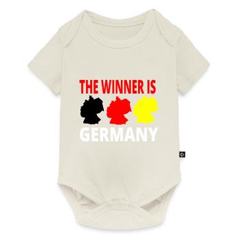 Allemagne Roadtrip Holiday Holiday T-Shirt - Body à manches courtes Premium Bébé - blanc cassé - Devant