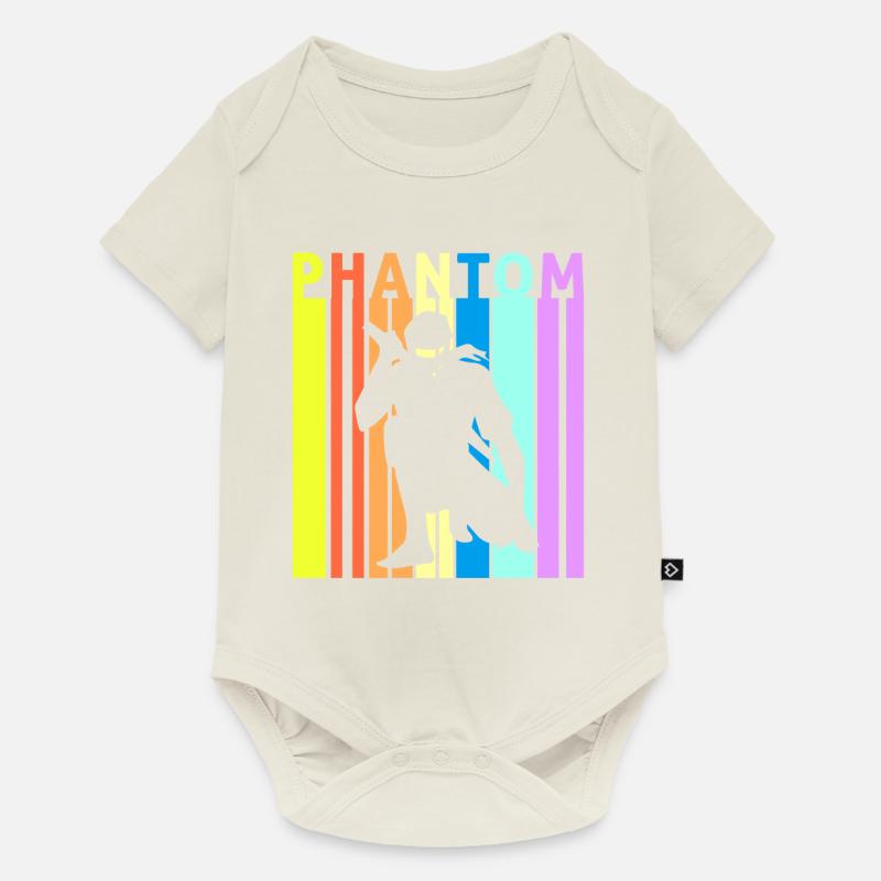 Phantom Spy Ninjas Spionage Versteckte - Baby Premium Kurzarmbody - Naturweiß