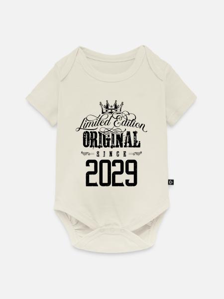 2029 limited edition - Baby Premium Kurzarmbody - Naturweiß