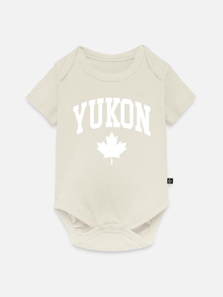Yukon - Baby Premium Kurzarmbody - Naturweiß