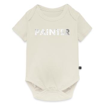 Painter-decorator-design For painter-artists - Baby Premium short-sleeve bodysuit - off white - Front