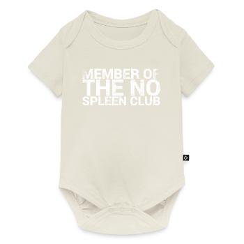 Membre de No Spleen Club Surgery Recovery - Body à manches courtes Premium Bébé - blanc cassé - Devant