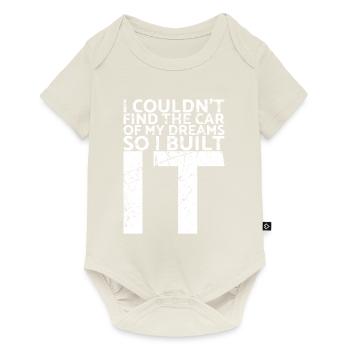 Je n’arrivais pas à trouver la voiture de mes rêves, - Body à manches courtes Premium Bébé - blanc cassé - Devant