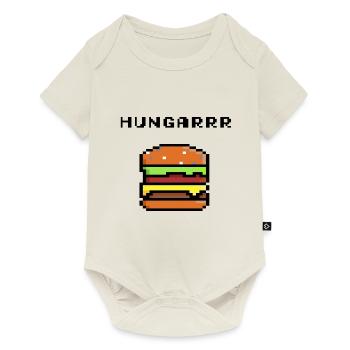 Hungarrr - Body à manches courtes Premium Bébé - blanc cassé - Devant