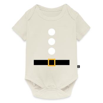 Pere Noel - Baby Premium Kurzarmbody - Naturweiß - Vorne