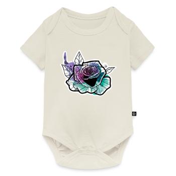 Aquarose #3 - Body à manches courtes Premium Bébé - blanc cassé - Devant