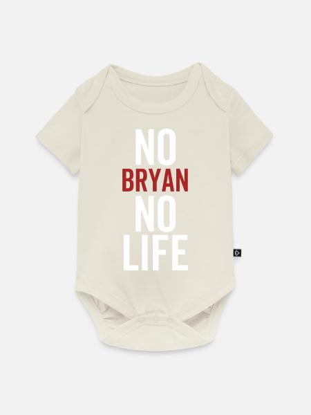 Kein Bryan Kein Leben - Baby Premium Kurzarmbody - Naturweiß