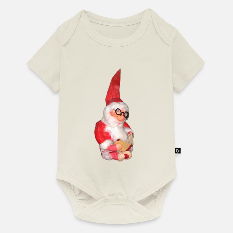 Lutin - Body à manches courtes Premium Bébé - blanc cassé