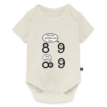 Mathematics Joke - Baby Premium short-sleeve bodysuit - off white - Front