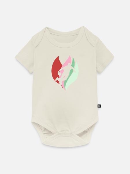 Bowler Strike - Baby Premium Kurzarmbody - Naturweiß