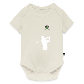 Golf Golfer - Baby Premium short-sleeve bodysuit - off white - Front