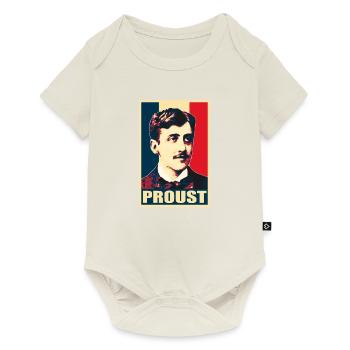 Marcel Proust - Body à manches courtes Premium Bébé - blanc cassé - Devant