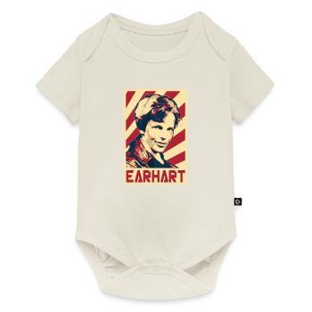 Amelia Earhart - Baby Premium short-sleeve bodysuit - off white - Front