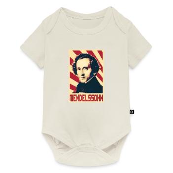 Felix Mendelssohn - Body à manches courtes Premium Bébé - blanc cassé - Devant