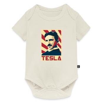 Nikola Tesla - Baby Premium short-sleeve bodysuit - off white - Front