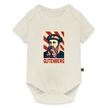 Johannes Gutenberg - Baby Premium short-sleeve bodysuit - off white - Front