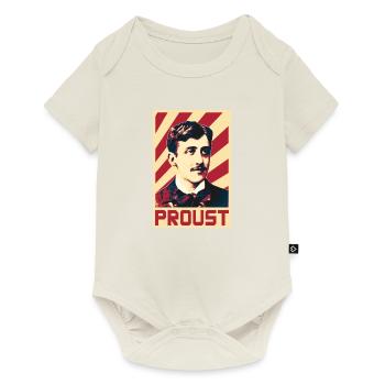 Marcel Proust - Body à manches courtes Premium Bébé - blanc cassé - Devant