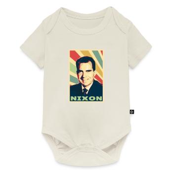 Richard Nixon Vintage Colors - Baby Premium short-sleeve bodysuit - off white - Front