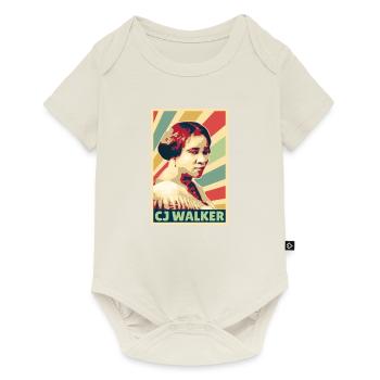 Madam CJ Walker Vintage Colors - Baby Premium short-sleeve bodysuit - off white - Front