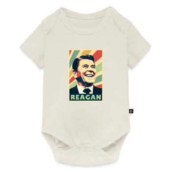 Ronald Reagan Vintage Colors - Baby Premium short-sleeve bodysuit - off white - Front