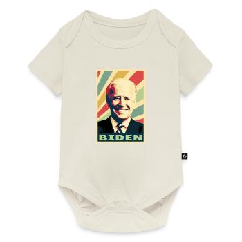 Joe Biden Vintage Colors - Baby Premium short-sleeve bodysuit - off white - Front