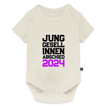 Hen Party 2024 Hen - Baby Premium short-sleeve bodysuit - off white - Front