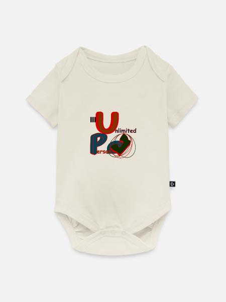 Unlimited Person Cool - Baby Premium Kurzarmbody - Naturweiß