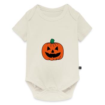 kuerbis 02 - Baby Premium Kurzarmbody - Naturweiß - Vorne