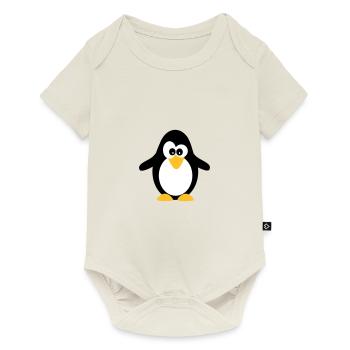 Pingouin - Body à manches courtes Premium Bébé - blanc cassé - Devant