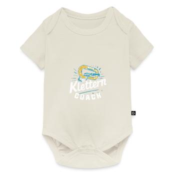 Klettern-Karabiner-Coach - Baby Premium Kurzarmbody - Naturweiß - Vorne