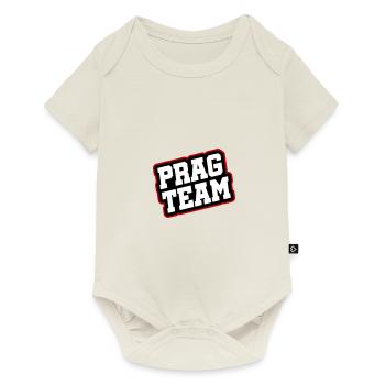L’équipe de Prague - Body à manches courtes Premium Bébé - blanc cassé - Devant