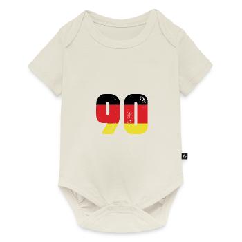 90 Numéro Jersey Allemagne - Body à manches courtes Premium Bébé - blanc cassé - Devant