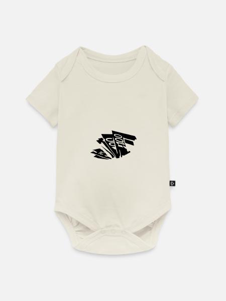 Ticket-Paket Poker - Baby Premium Kurzarmbody - Naturweiß
